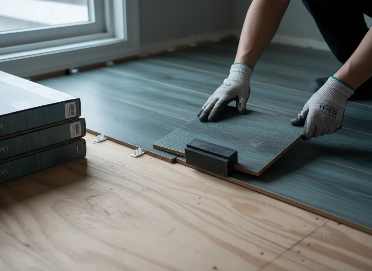 Luxury Vinyl Plank Installation company in Driver, AR